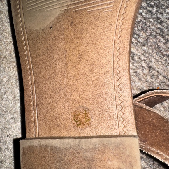 Steve Madden Velvet Brown Sandals - Picture 3 of 3